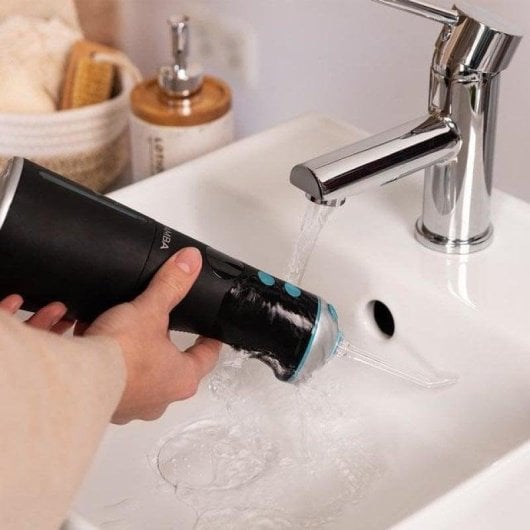 Hydropulseurs Cecotec Bamba ToothCare 1100 Jet Liberty Technologie d’impulsion 8 Niveaux d’Intensité 6 Buses