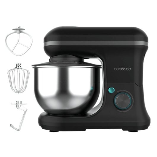 Batedeira Amasadora Cecotec Cecomixer Merengue 5L 1200 Black 6 Níveis de Potência