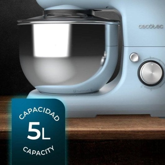Impastatrice Cecotec Cecomixer Merengue 5L 6 Velocità Movimento Planetario Blu