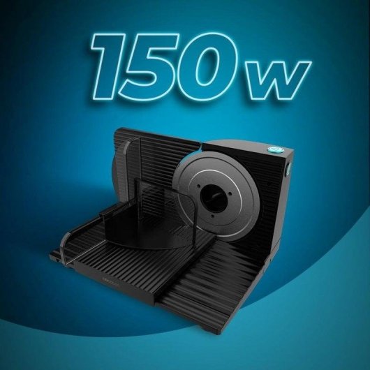 Cecotec Rock’nCut Shuriken Cortafiambres Plegable 150W con Disco de 170mm y Ajuste 0-15mm