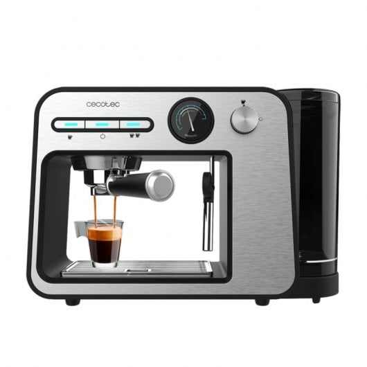 Cecotec Power Espresso 20 Square Pro Máquina de Café Expresso 20 Bar 1450W