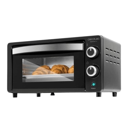 Horno elétrico Cecotec Bake&Toast 1090 Black 10 L Preto duplo vidro multifunções