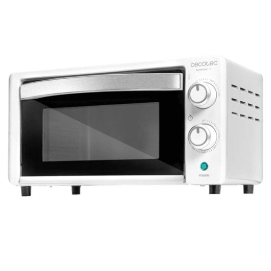Mini Forno Cecotec Bake&Toast 1090 White 10L 1000W Temporizador Vidro Duplo Branco