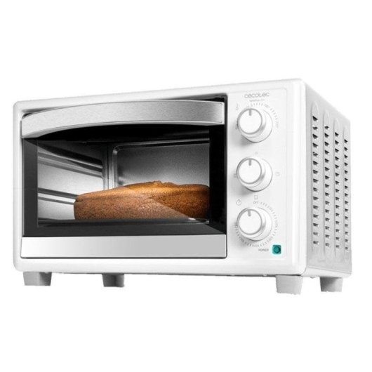 Horno Sobremesa Cecotec Bake&Toast 2300 White 23L 1500W Blanco