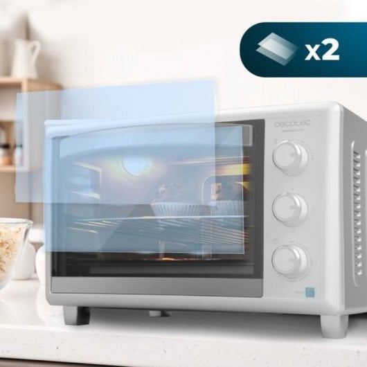 Four de table Cecotec Bake&Toast 2300 blanc 23L 1500W blanc