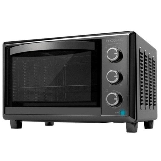 Horno eléctrico Cecotec Bake&Toast 2600 Black 4Pizza 26 L Preto con pedra para pizza