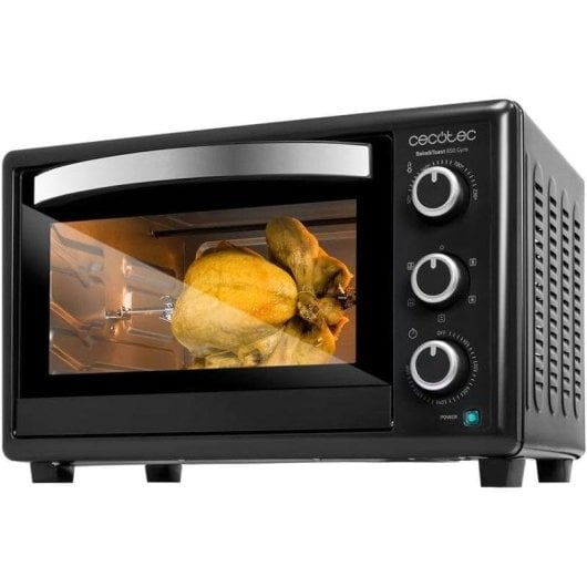 Cecotec Bake&Toast 3090 Black Gyro Horno de Sobremesa 30L 1500W Negro
