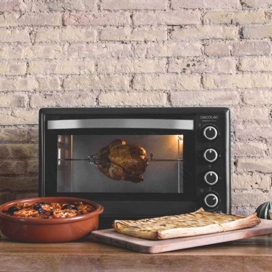 Cecotec Bake&Toast 4600 Black Gyro Forno de Bancada 46L 2000W Preto