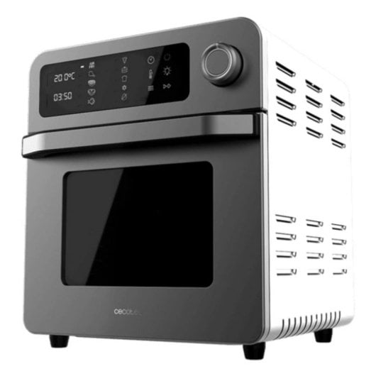Cecotec Bake&Fry 1500 Touch Horno Freidora de Aire de Sobremesa 15L 1700W Acero Inoxidable