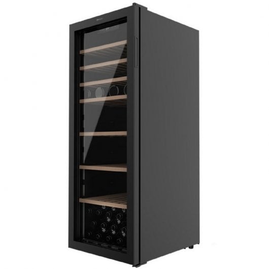 Cecotec Bolero GrandSommelier B98 Cave à Vin Noir 98 Bouteilles G Noir