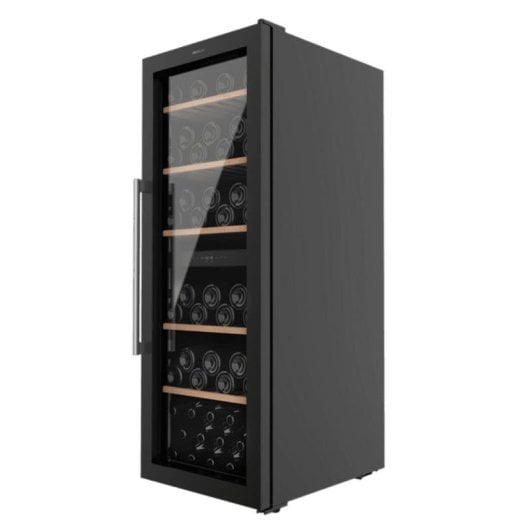 Weinkühlschrank Cecotec GrandSommelier Duo 77000 Black 77 Flaschen LED Touch