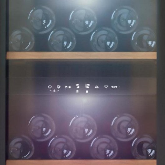 Weinkühlschrank Cecotec GrandSommelier Duo 77000 Black 77 Flaschen LED Touch