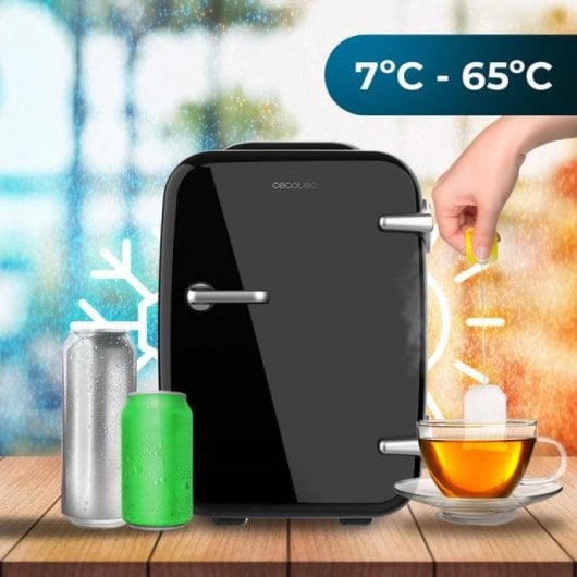 Cecotec Bolero MiniCooling 4L Havana Mini frigorifero portatile 12V Nero