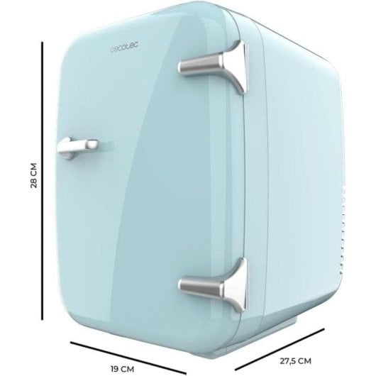 Mini Kühlschrank Cecotec Bolero MiniCooling 4L Habana 12V 220V Tragbar Blau