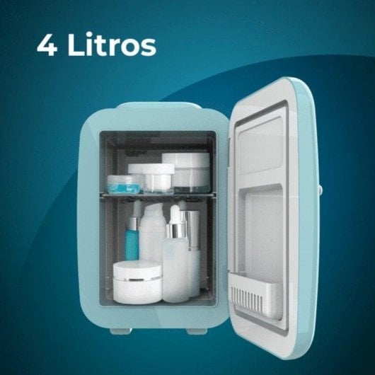 Mini Kühlschrank Cecotec Bolero MiniCooling 4L Habana 12V 220V Tragbar Blau