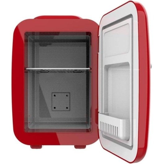 Cecotec Bolero MiniCooling 4L Habana Frigorífico Mini Portátil 12V Rojo