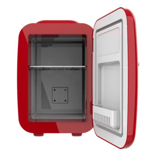 Cecotec Bolero MiniCooling 4L Habana Frigorífico Mini Portátil 12V Rojo