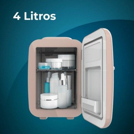 Frigorífico Cecotec Bolero MiniCooling 4L Habana portátil 12V-220V função quente/frio