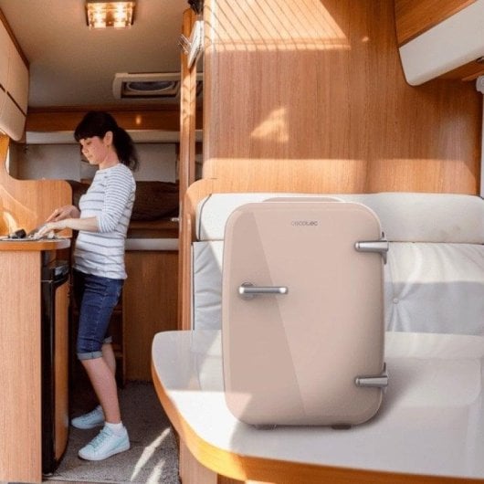 Frigorífico Cecotec Bolero MiniCooling 4L Habana portátil 12V-220V função quente/frio