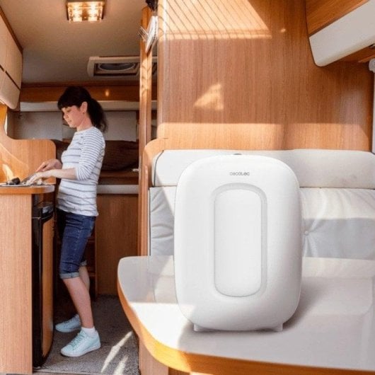 Frigorifero portatile Cecotec Bolero MiniCooling 4L Bora 12V-220V raffreddamento riscaldamento bianco