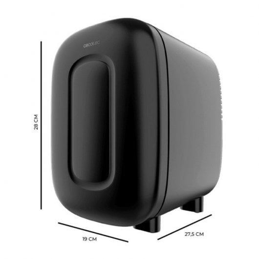 Cecotec Bolero MiniCooling 4L Bora Frigorífico Mini Portátil 12V Negro