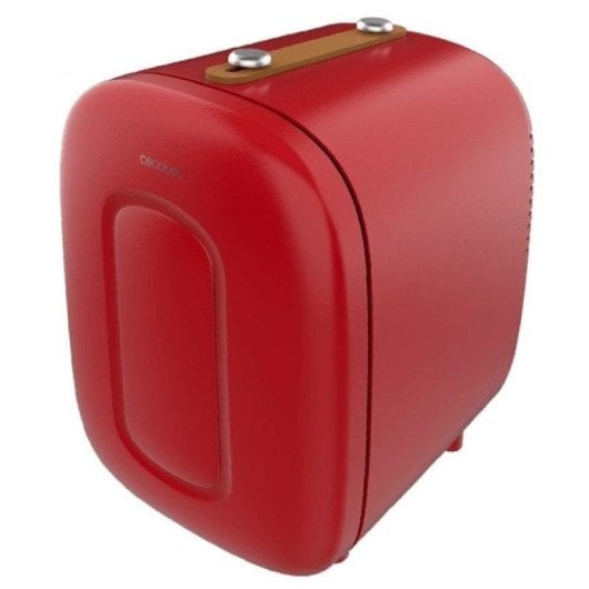 Frigorifero Cecotec Bolero MiniCooling 4L Bora Portatile Rosso 12V/220V Termoregolazione
