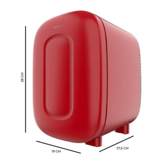 Frigorifero Cecotec Bolero MiniCooling 4L Bora Portatile Rosso 12V/220V Termoregolazione