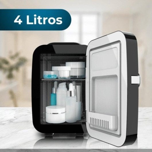 Frigorifero Cecotec Bolero MiniCooling 4L Río Nero Portatile 12V-220V Riscaldamento e Raffreddamento