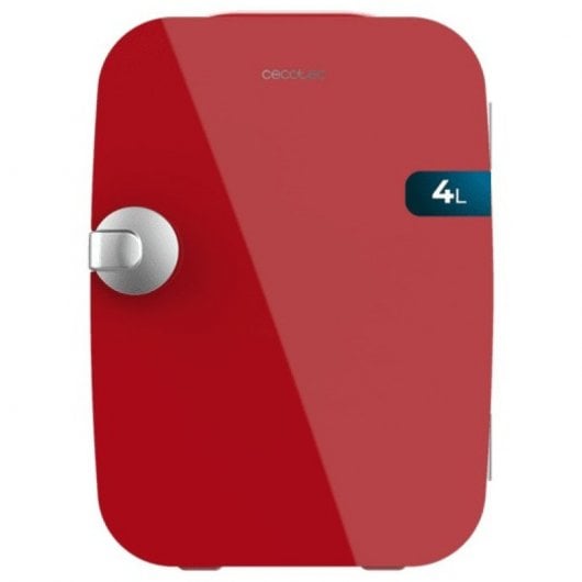 Cecotec Bolero MiniCooling 4L Río Frigorífico Mini Portátil 12V Rojo