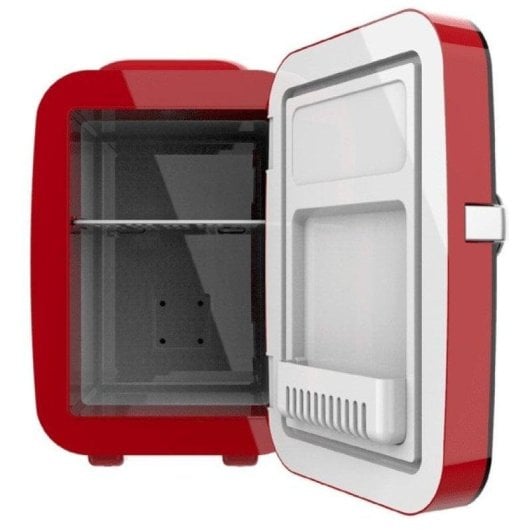 Frigorifero Portatile Cecotec Bolero MiniCooling 4L Río 12V/220V Rosso Funzione Caldo/Freddo
