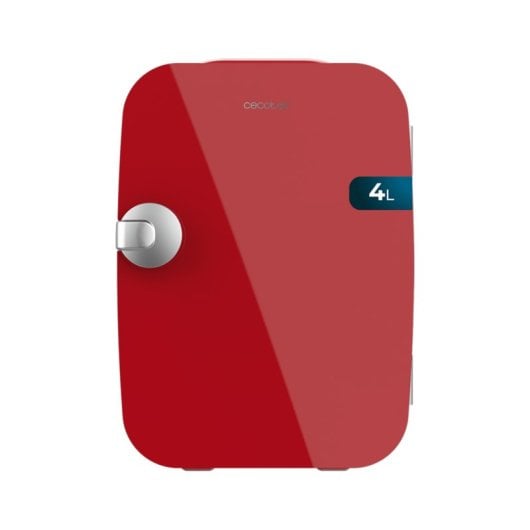 Frigorifero Portatile Cecotec Bolero MiniCooling 4L Río 12V/220V Rosso Funzione Caldo/Freddo