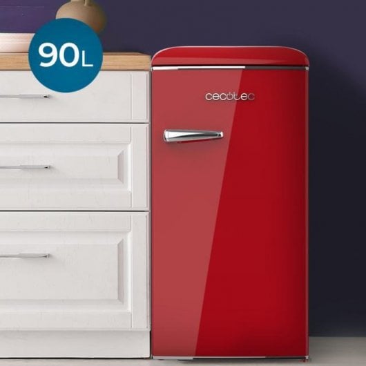 Cecotec Bolero CoolMarket TT Origin 90 Frigorífico Mini F Rojo