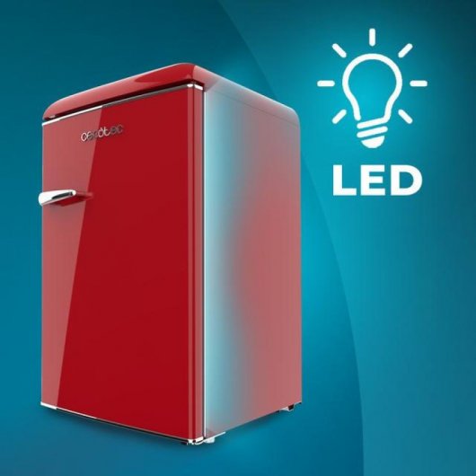 Cecotec Bolero CoolMarket TT Origin 110 Frigorífico Mini E Rojo
