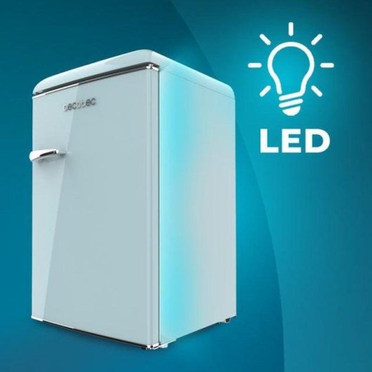 Réfrigérateur Mini Vintage Cecotec Bolero CoolMarket TT Origin 110 Defrost 90 cm 110 L E Bleu