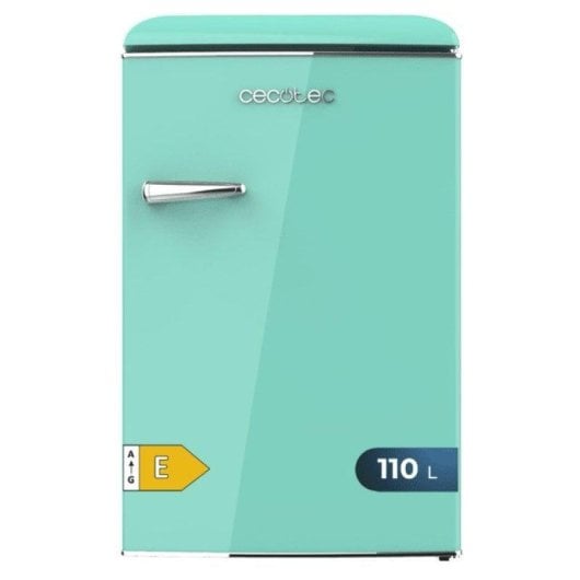 Réfrigérateur Mini Vintage Cecotec Bolero CoolMarket TT Origin 110 Defrost 90cm 110L E Bleu Turquoise