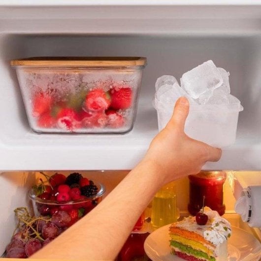 Réfrigérateur Mini Vintage Cecotec Bolero CoolMarket TT Origin 110 Defrost 90cm 110L E Bleu Turquoise