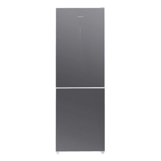 Frigorífico Combi Cecotec Bolero CoolMarket Combi 322 Total No Frost 185cm 322L D Gris Cristal