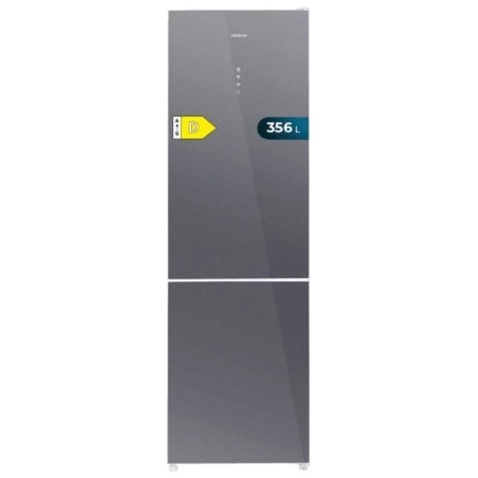 Cecotec Bolero CoolMarket Combi 356 Frigorífico Combi No Frost D Gris Cristal