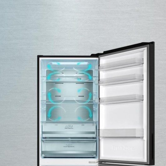Cecotec Bolero CoolMarket Combi 495 Frigorífico Combi No Frost E Negro