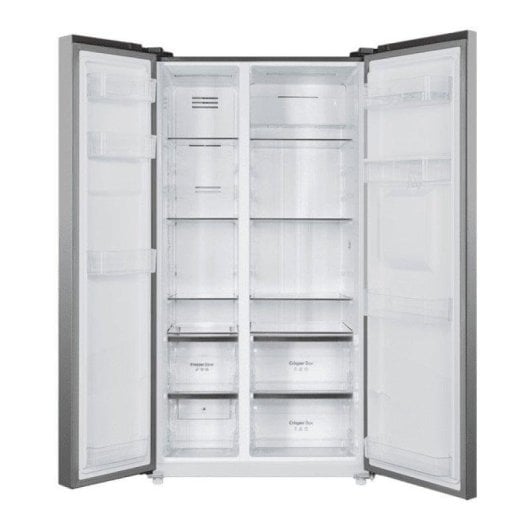 Frigorífico Americano Cecotec Bolero CoolMarket SBS 559 No Frost 177cm 559L D Preto Dispensador