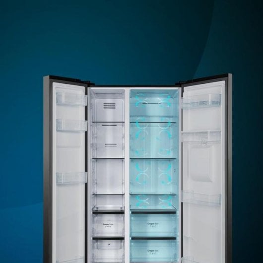 Cecotec Bolero CoolMarket SBS 559 Frigorífico Americano Side By Side No Frost D Acero Inoxidable