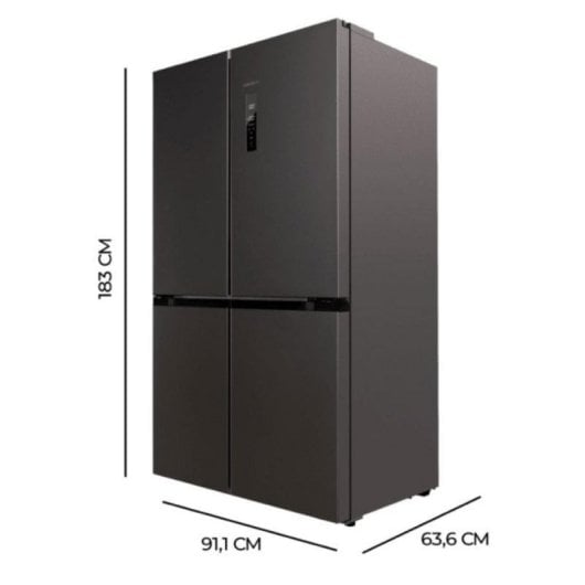 Frigorífico Americano Bolero CoolMarket 4D 490 Motor Inverter Plus 490L E