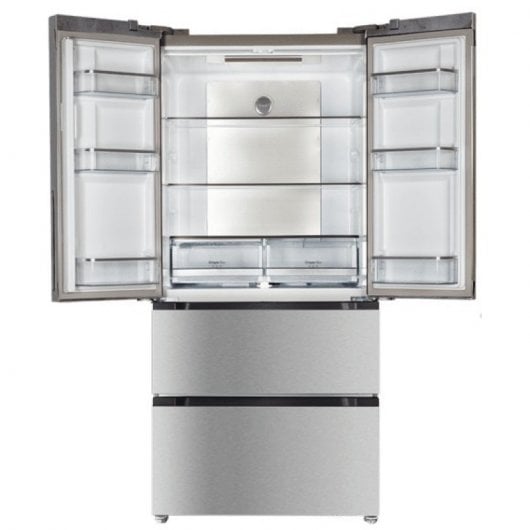 Cecotec Bolero CoolMarket FD 510 Frigorífico Americano 4 Puertas No Frost E Acero Inoxidable
