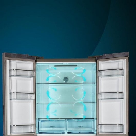 Cecotec Bolero CoolMarket FD 510 Frigorífico Americano 4 Puertas No Frost E Acero Inoxidable