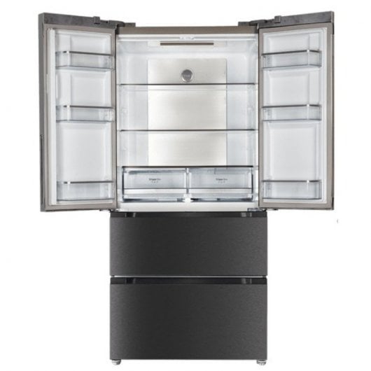 Cecotec Bolero CoolMarket FD 510 Frigorífico Combinado 4 Portas No Frost E Preto