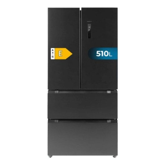 Frigorifero Americano Cecotec Bolero CoolMarket FD 510 Total No Frost 183cm 510L E Nero