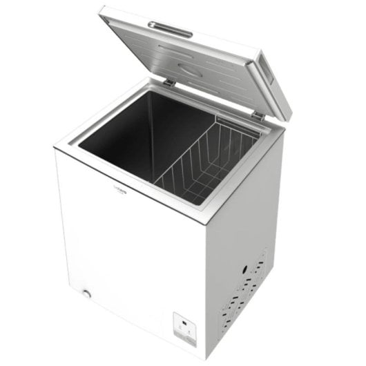 Congelador Cecotec Bolero CoolMarket Chest 142 White E 142L Inverter Plus Display E