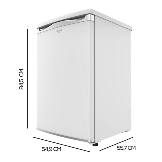 Cecotec Bolero CoolMarket TF 90 White Congelador Vertical 85L E Blanco