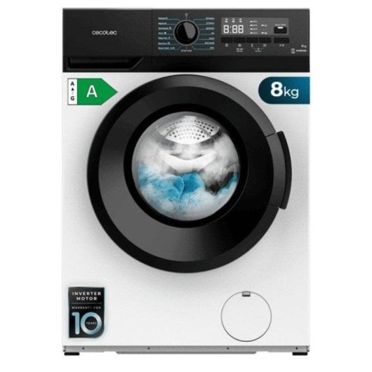 Cecotec Bolero Dresscode 8300 Inverter Maxx Lavadora Carga Frontal 8Kg A Blanca