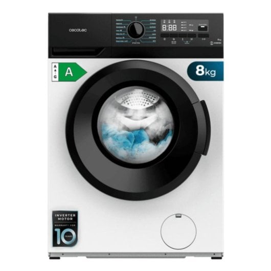 Cecotec Bolero Dresscode 8300 Inverter Maxx Lavadora Carga Frontal 8Kg A Blanca